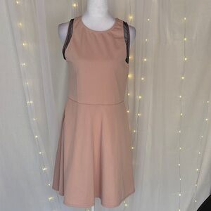 Xhilaration Peach Sleeveless Mini Dress